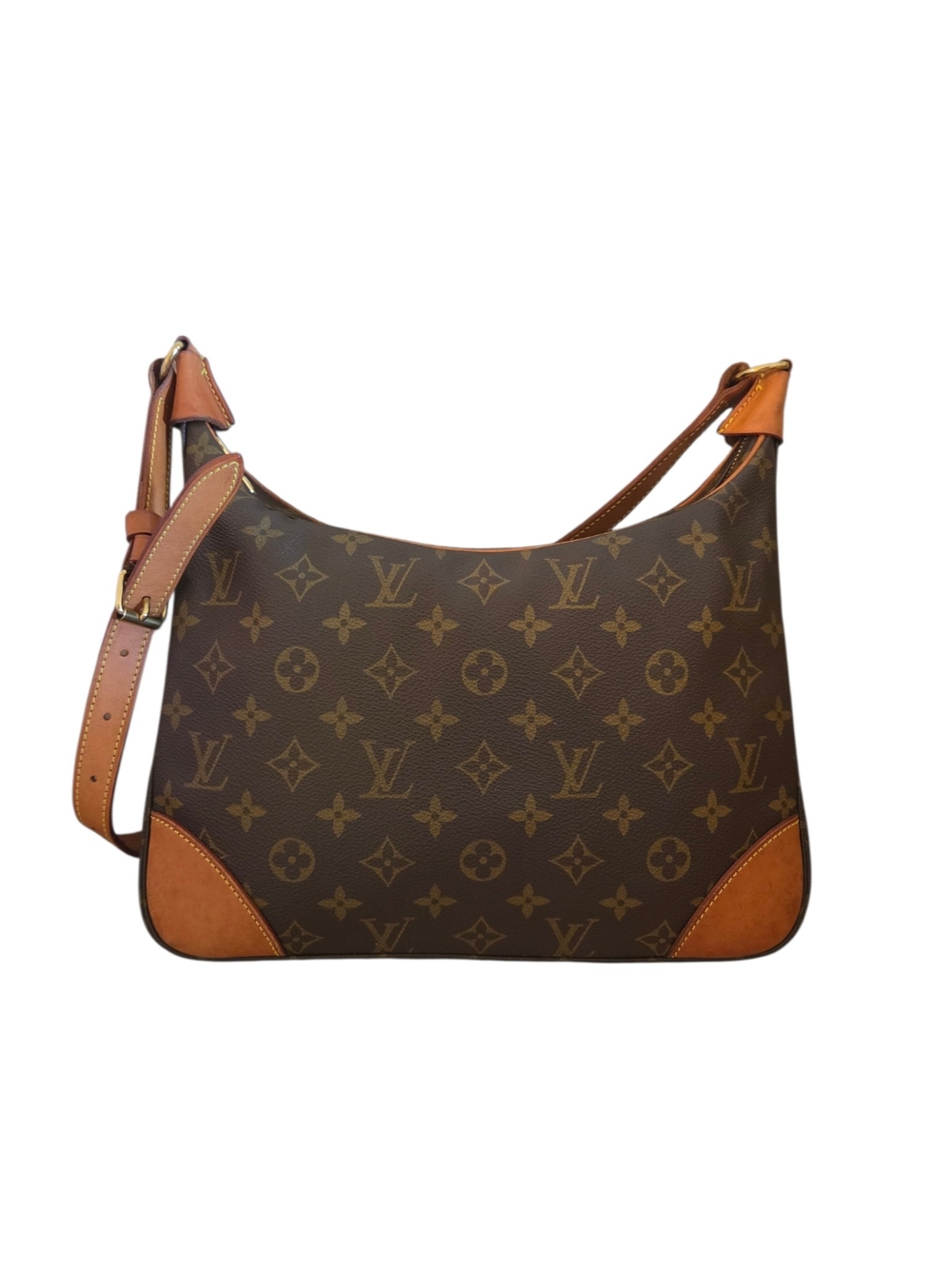 Louis Vuitton Boulogne 30 Brown Monogram Shoulder Bag Handbag